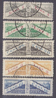 1928 San Marino Pa2-Pa3,Pa9-Pa11 Used Parcel Post - Oblitérés