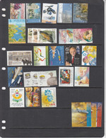 2013 Israel Collection Of 30 Different Stamps FV ILS132 MNH @ BELOW FACE VALUE @65% - Unused Stamps (without Tabs)