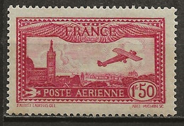 FRANCE: *, PA N° YT 5, Ch., TB - 1927-1959 Mint/hinged