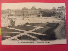 Delcampe - Carte Postale. Seine 75. Paris. Panorama De Paris. Le Nouveau Louvre - Louvre