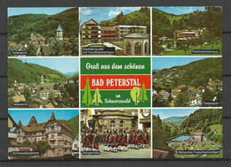 Deutschland BAD PETERSTAL Schwarzwald (gesendet 1992, Mit Briefmarke) - Bad Peterstal-Griesbach