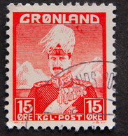 Greenland 1938 Christian X  MiNr.5( Lot E 2340) - Oblitérés