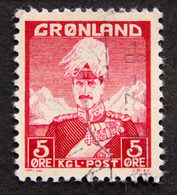 Greenland 1938 Christian X  MiNr.2( Lot E 2356) - Used Stamps