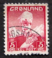 Greenland 1938 Christian X  MiNr.2( Lot E 2359) - Oblitérés