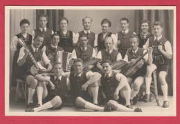 Ehrwald 1954 - Tiroler Traditionsorchester - Foto Kaart ( Verso Zien ) - Ehrwald