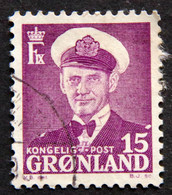 Greenland 1950 Frederik LX  MiNr.31b( Lot E 2365) - Used Stamps