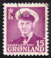 Greenland 1950 Frederik LX  MiNr.31b( Lot E 2374) - Used Stamps