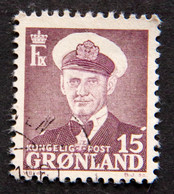 Greenland 1950 Frederik LX  MiNr.31a( Lot E 2380) - Used Stamps