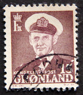 Greenland 1950 Frederik LX  MiNr.31a( Lot E 2382) - Gebraucht
