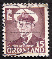 Greenland 1950 Frederik LX  MiNr.31a( Lot E 2383) - Used Stamps