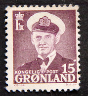 Greenland 1950 Frederik LX  MiNr.31a( Lot E 2386) - Gebruikt