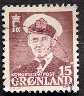 Greenland 1950 Frederik LX  MiNr.31a( Lot E 2388) - Used Stamps