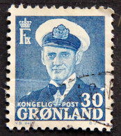 Greenland 1950 Frederik LX  MiNr.33( Lot E 2389) - Usados