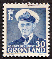 Greenland 1950 Frederik LX  MiNr.33( Lot E 2392) - Usados