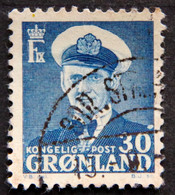 Greenland 1950 Frederik LX  MiNr.33( Lot E 2401) - Usados