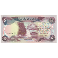 Billet, Iraq, 5 Dinars, KM:70a, NEUF - Iraq