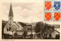 Baulne * Vue Sur Le Village Et L'église - Sonstige & Ohne Zuordnung