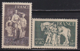 France 1943 For Prisoners Of War MNH Michel 598/599 - Neufs
