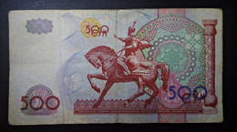 A4 OUZBEKISTAN  BILLETS DU MONDE WORLD BANKNOTES  500 CYM 1999 - Ouzbékistan