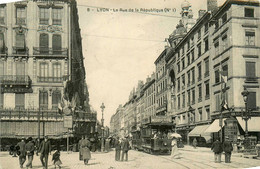 Lyon * 2ème * La Rue De La République * Tram Tramway - Lyon 2