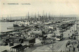 Marseille * Quartier Faubourg Le Joliette * Tram Tramway - Joliette, Hafenzone