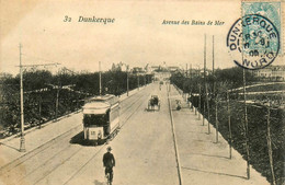 Dunkerque * Avenue Des Bains De Mer * Tram Tramway - Dunkerque