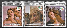 Burkina Faso N° PA 313/15 YVERT OBLITERE - Burkina Faso (1984-...)