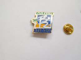 Beau Pin's , Auto , Rallye De L'Atlas 92 , Batirallye , Signé Logo Motiv - Rallye