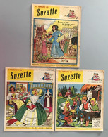 Lot De 3 Revues La Semaine De Suzette 1956 N° 6/12/13 - Wholesale, Bulk Lots