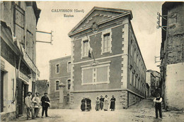 Calvisson * Place Et Les écoles * Groupe Scolaire * Café Restaurant - Autres & Non Classés