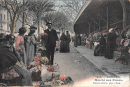 CPA 06 CANNES MARCHE AUX FLEURS - Cannes