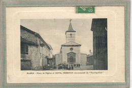 CPA - (81) ALBAN - Aspect De L'Hôtel Carayon Place De L'Eglise En 1911 - Alban