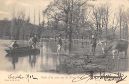 CPA 44 VERTOU PECHE A LA SEINE SUR LA SEVRE AU COIN - Sonstige & Ohne Zuordnung