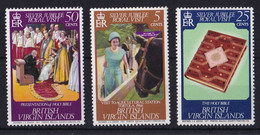 BRITISH VIRGIN ISLANDS 1977 SILVER JUBILEE  SG364/66  MNH - Iles Vièrges Britanniques