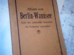 GERMANY CARNET ALBUM BERLIN WANNSEE- 8 CARDS 1930/40 IS10863 - Wannsee