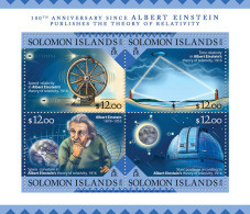 SOLOMON ISLANDS 2016 ** Albert Einstein M/S - OFFICIAL ISSUE - A1635 - Albert Einstein