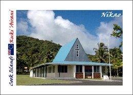 Cook Islands Rarotonga Nikao Church New Postcard - Cook Islands
