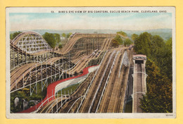 Big Roller Coaster, Euclid Beach Park, Cleveland, Ohio, USA - Cleveland