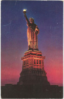 AC606 New York City - The Statue Of Liberty / Viaggiata 1959 - Estatua De La Libertad