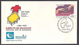 Ca0631 ARGENTINA 1990, SG 2227 Centenary Of Salvation Army In Argentina - Lettres & Documents
