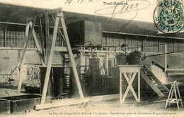 Toul * 1906 * Aviation * Le Parc Du Ballon Dirigeable LE LEBAUDY à La Justice , Installation Fabrication Gaz Hydrogène - Toul