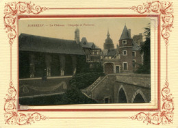 JOSSELIN  *** CHAPELLE DU CHATEAU  *** COLORISEE ** - Josselin