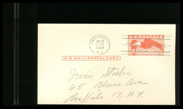 USA - FDC 1949  -  AIR MAIL    4 Cents - 1941-60