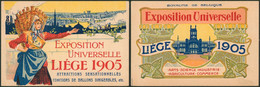"Plan" Dépliable - Exposition Universelle De Liège (1905) - Liege
