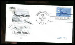 USA - FDC 1957 -  U.S.  AIR FORCE - 1951-1960