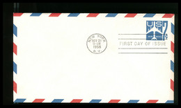 USA - FDC 1958 - AIR MAIL STAMP  7 Cent - 1941-60