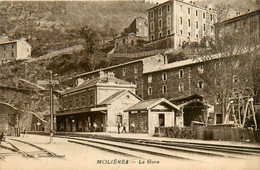 Molières * La Gare Du Village * Ligne Chemin De Fer - Autres & Non Classés