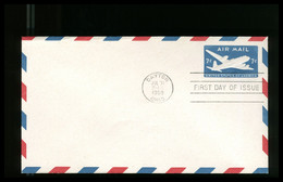 USA - FDC 1958 - AIR MAIL STAMP  7 Cent - 1941-60