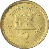 Monnaie, Népal, 2 Rupees - Népal