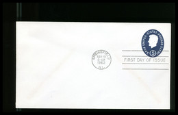 USA - FDC 1962 -  MAIL STAMP  5 Cent - 1961-80